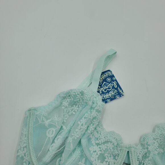 Free People Daydreamer Underwire Bra in Ice Fog Size 34A - Picture 7 of 8